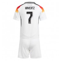 Camisa de time de futebol Alemanha Kai Havertz #7 Replicas 1º Equipamento Infantil Europeu 2024 Manga Curta (+ Calças curtas)